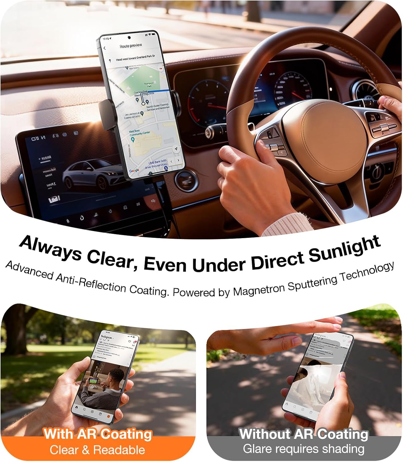 UltraGlass TOP 9H+ OptiArmor for Samsung Galaxy S26 Ultra Screen Protector [NO.1 Anti-Reflection & Military Grade Shatterproof] Galaxy 26 Ultra Tempered Glass, Anti Glare, Easy One-Pull Install, 2 Pack