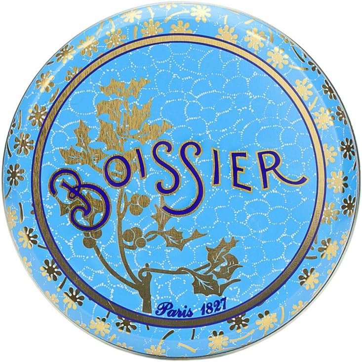 Boissier Blue Tin Parisian Pate De Fruit Candies