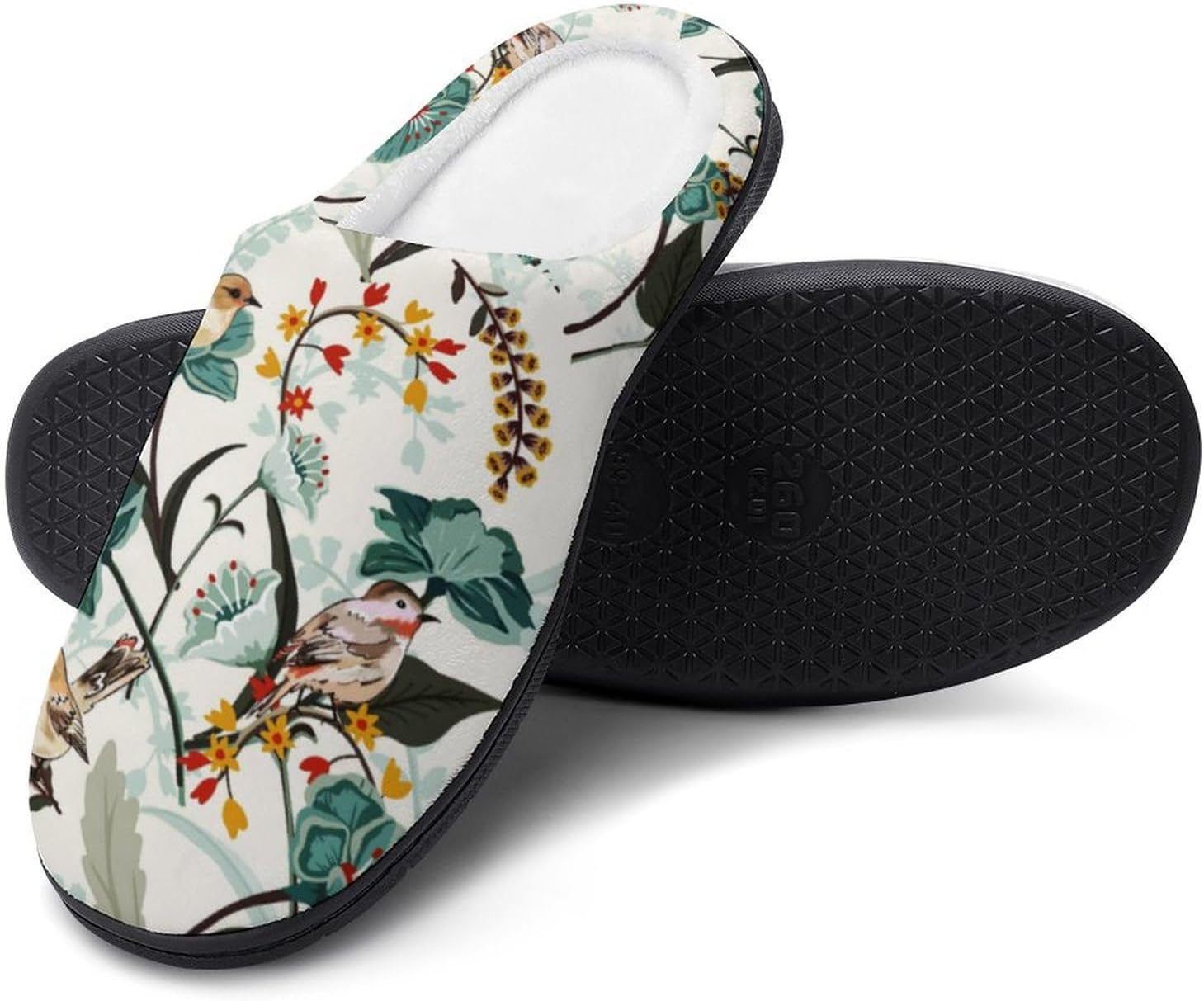 Pantoufles D'Halloween Rétro En Mousse à Mémoire De Forme