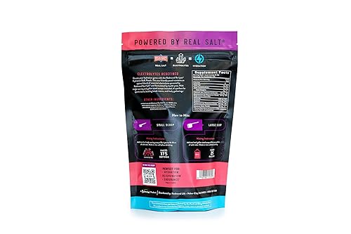 Miniatura 3 de Re-Lyte - Bolsa a granel de electrolitos para hidratación, 175 porciones/mezcla de bayas