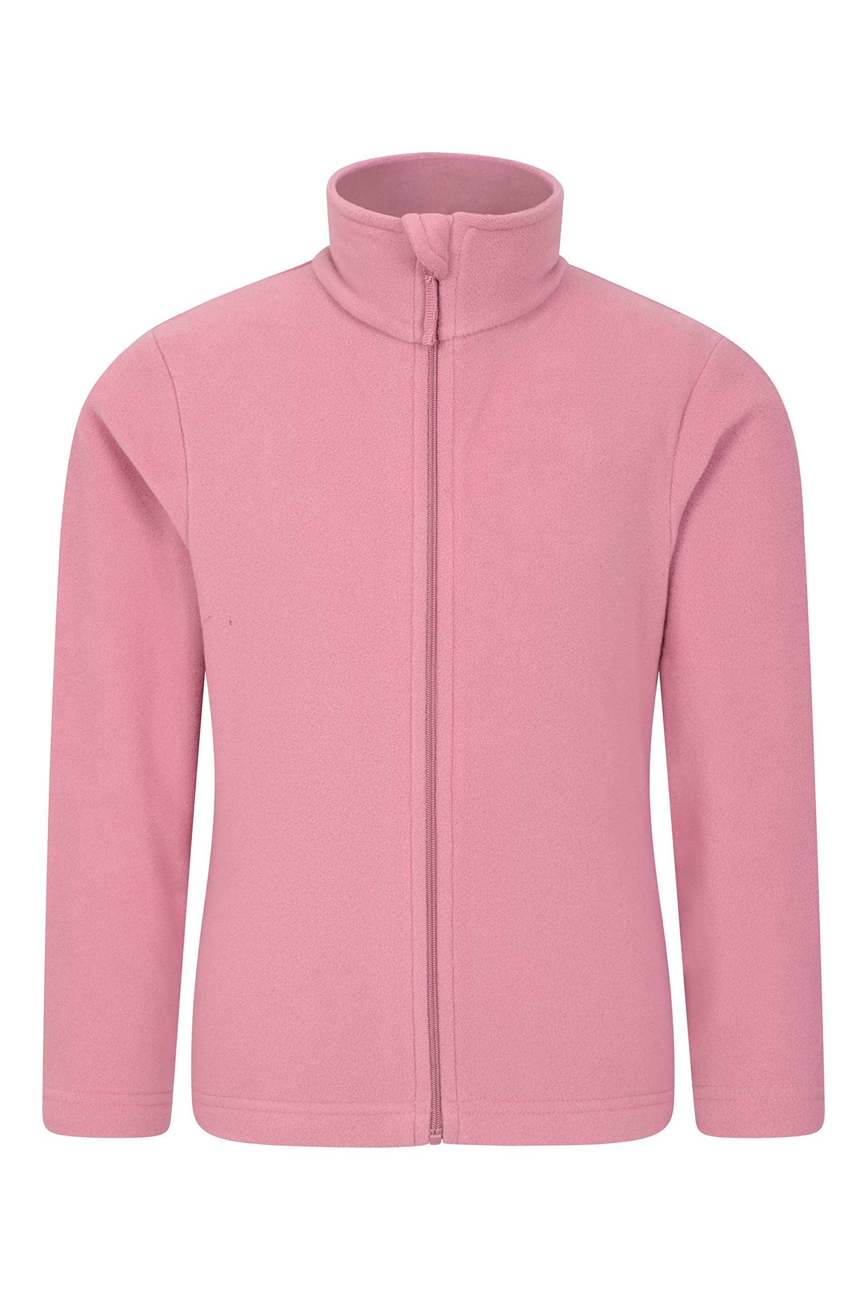 Mountain Warehouse Boys Pink Camber Ii Kids Full-Zip Fleece - Comfy, Lightweight Sweatshirt, Full-Zip, For & Girls - For Autumn Winter, Camping, Outdoors & Hiking Teen Size 13 Years