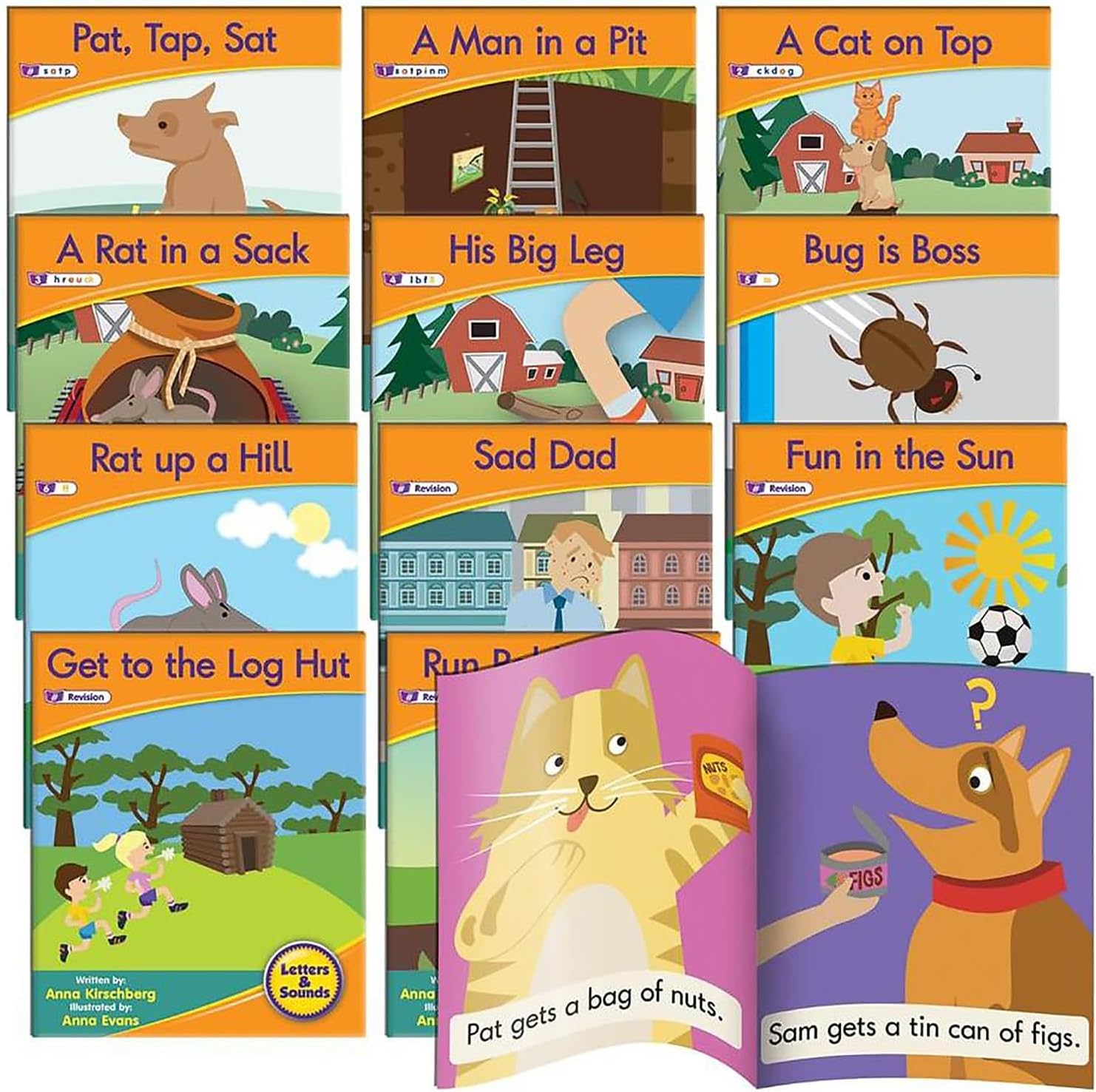 Junior Learning Letter Sound Readers Fiction Toy