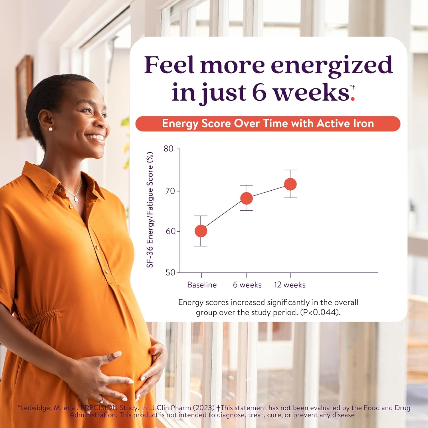 Active Iron Prenatal, Iron Supplement + Prenatal Vitamins for Women, 30 Non-Constipating Capsules + 30 Time-Release Multivitamins, Pregnancy, Breastfeeding & Postpartum Essentials - Image 6