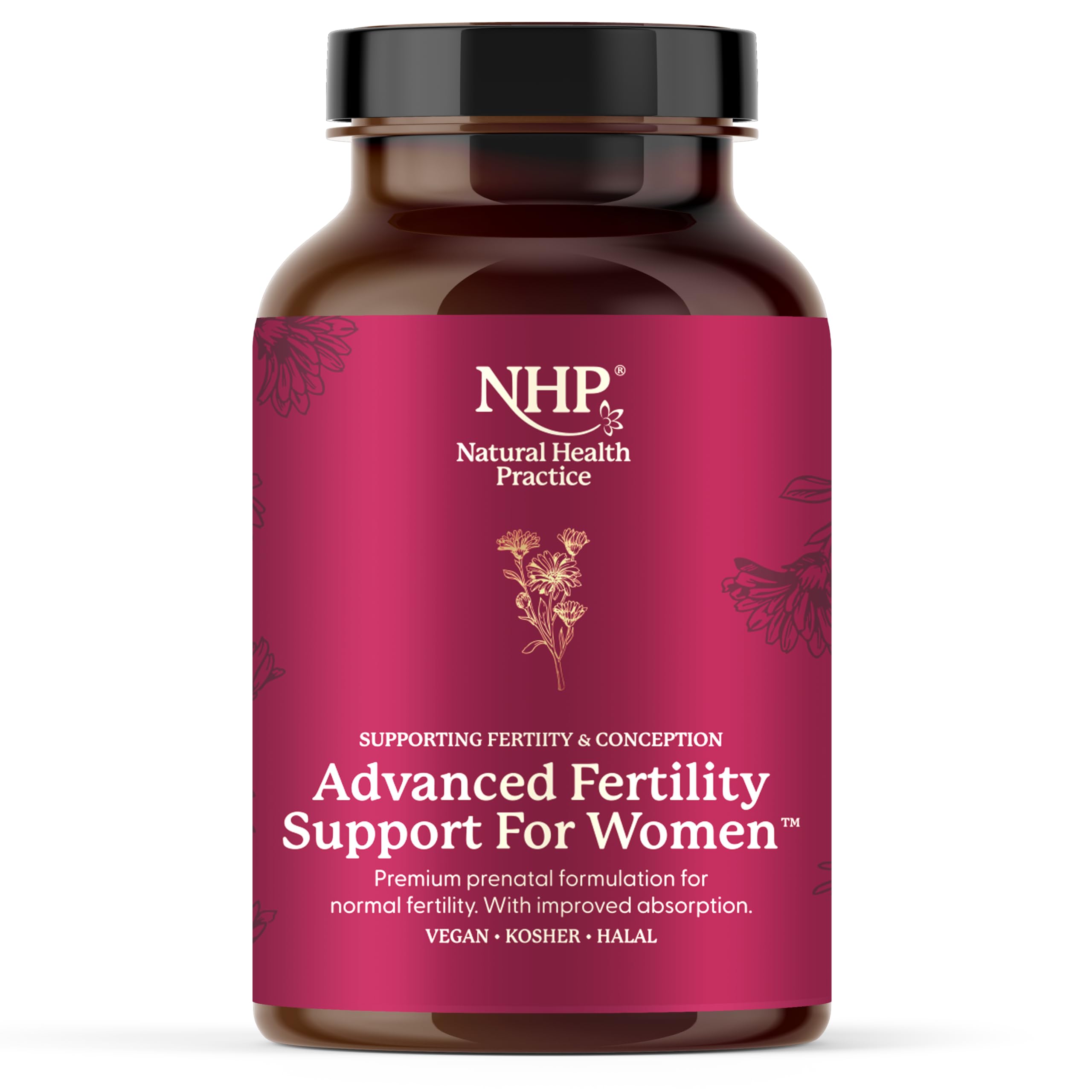 Natural Health Practice Fertility Support for Women 60 Capsules