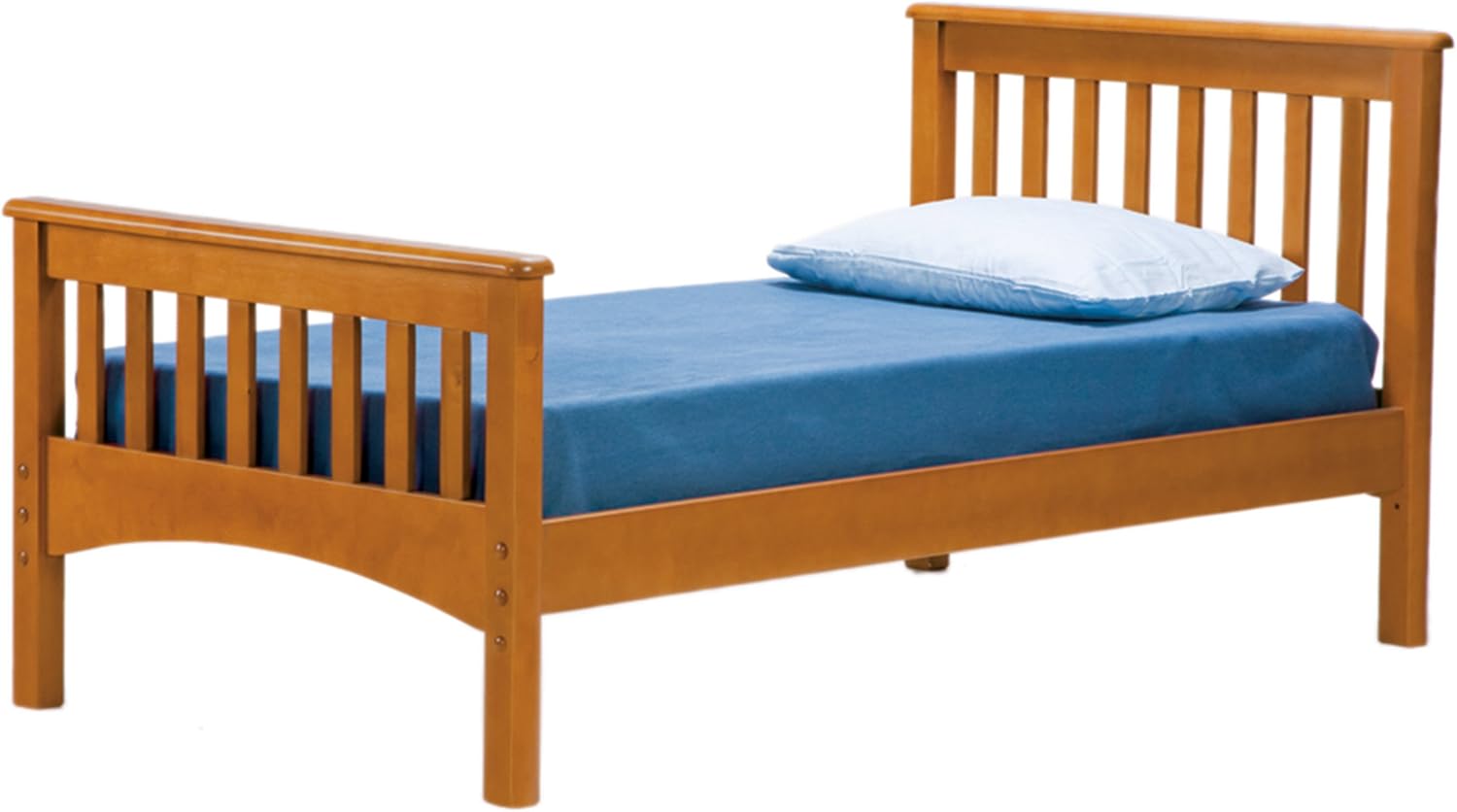 Bolton Furniture Mission Twin Bed in Honey finish