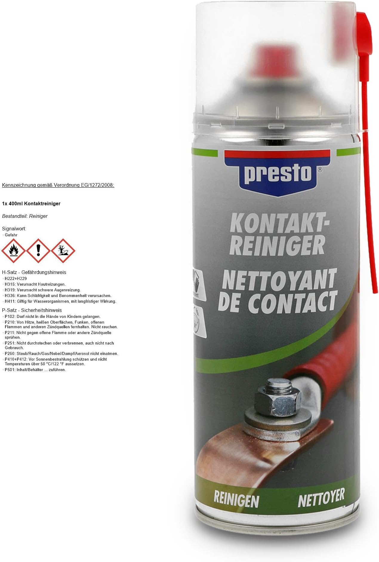 306192 Contact Cleaner, 400 ml