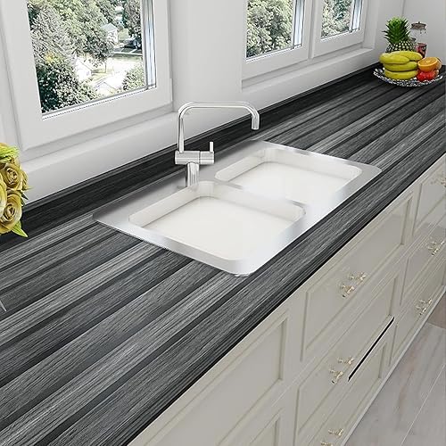 Miniatura 10 de Nuwallpaper - Papel tapiz de madera para despegar y pegar, papel tapiz de contacto para cocina, muebles, gabinetes, encimeras, extraíble,