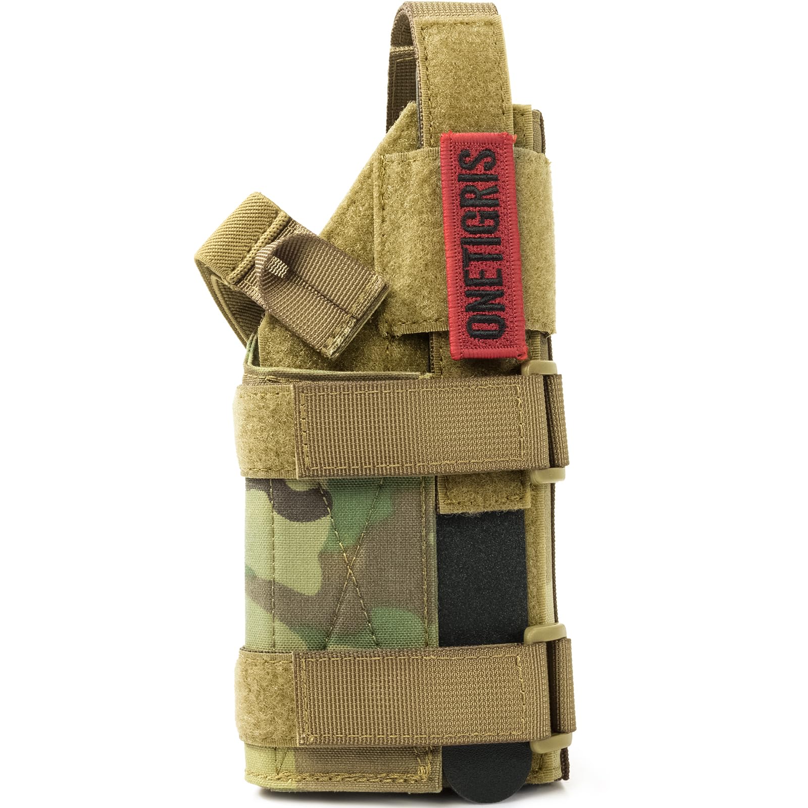 OneTigris Right-Handed Nylon Pistol Holster, Belt &amp; MOLLE Compatible