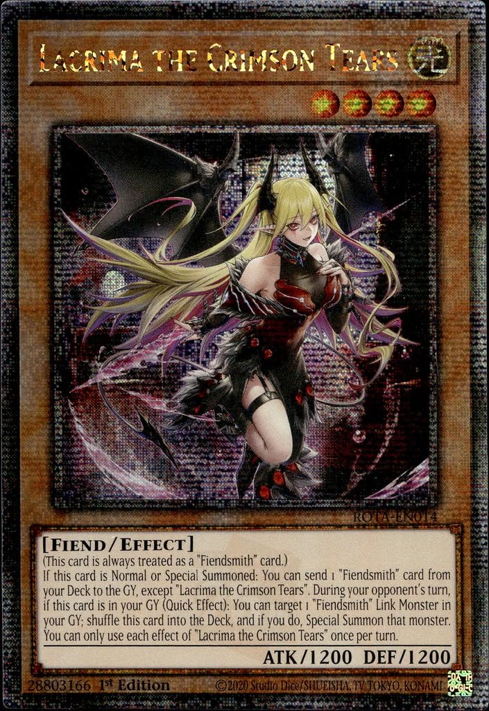 Lacrima The Crimson Tears (Quarter Century Secret Rare) - ROTA