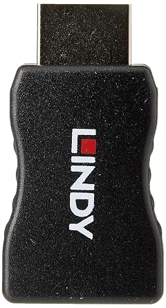 LINDY HDMI 10.2G EDID Emulator, 3840x2160@30Hz Support, HDCP Pass-Through, Over EDID Related Problems, Use with PCs and AV Equipment