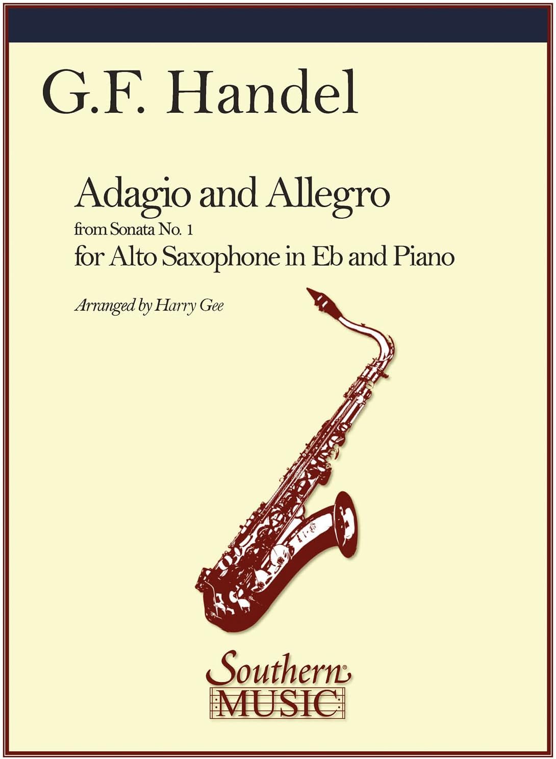 Adagio and Allegro: Alto Sax