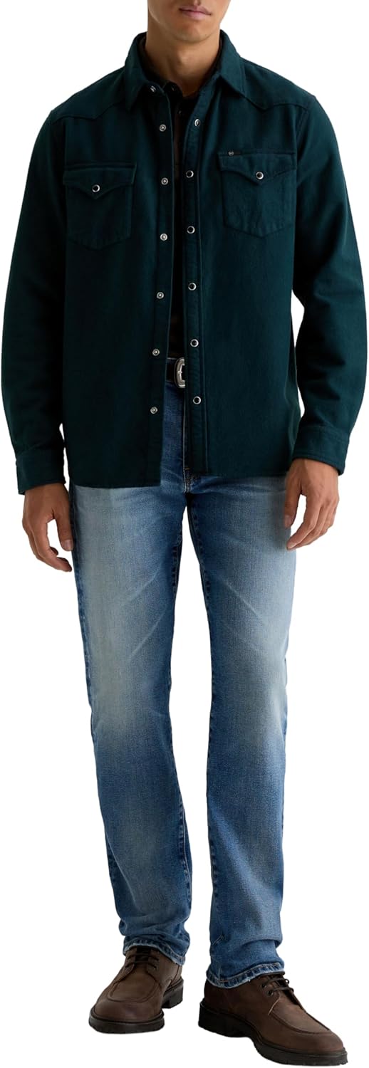 Mens Huston Western Shirt - Image 4