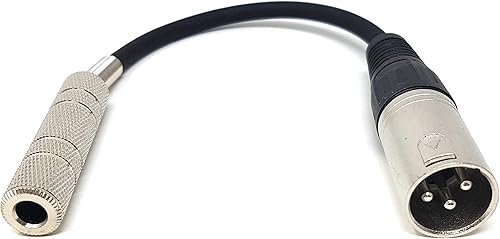 MainCore Mono 6 35 Klinkenbuchse auf XLR-Stecker  3-poliger Stecker