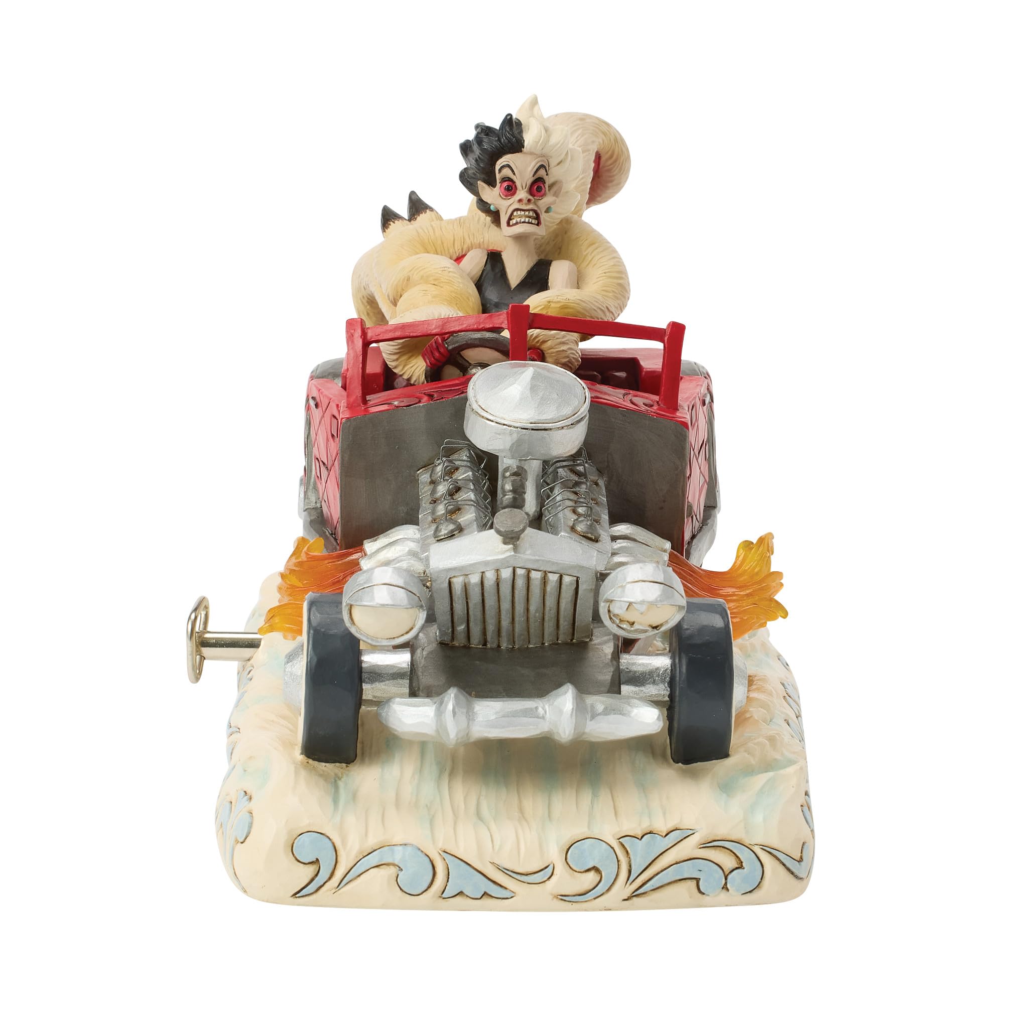 Disney Traditions Cruella - Figura Musical de Escena de Coche