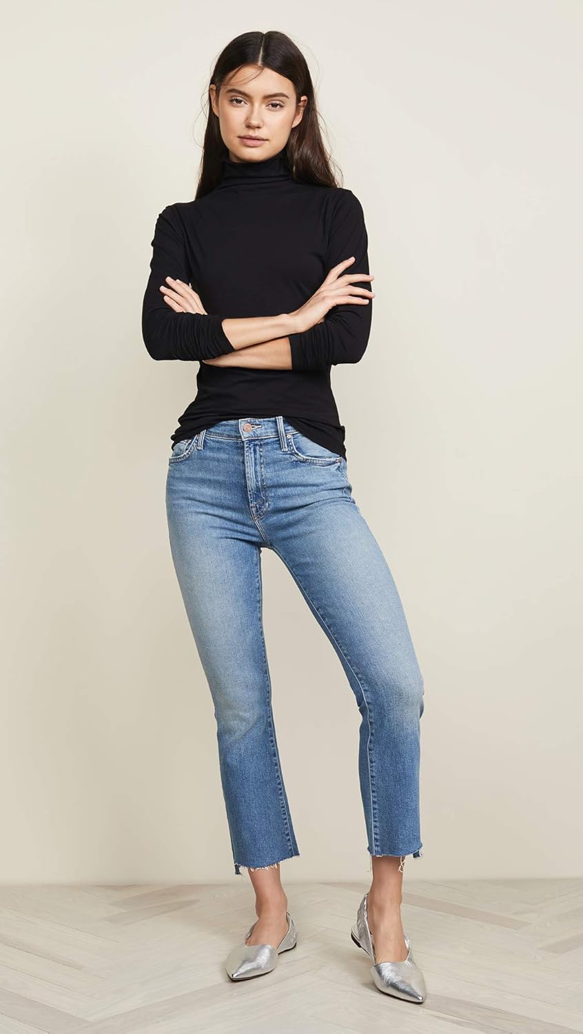 Velvet by Graham & Spencer Womens Talisia Long Sleeve Turtleneck T ShirtT-Shirt - Image 7