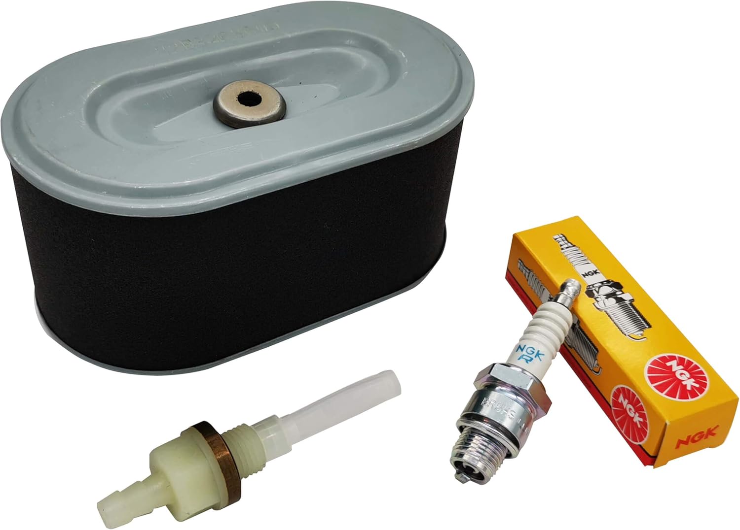 Maintenance Kit Air Filter Combo+ NGK Spark Plug + Union for Subaru Robin EX27