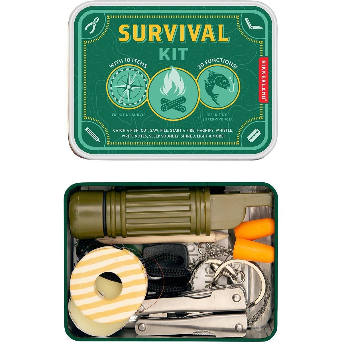 Amazon.com: KIKKERLAND Survival Kit : Sports & Outdoors