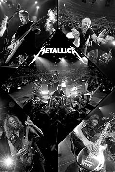 Metallica Poster Live 61cm x 91,5cm + 1 pack tesa powerstrips , 20 pieces