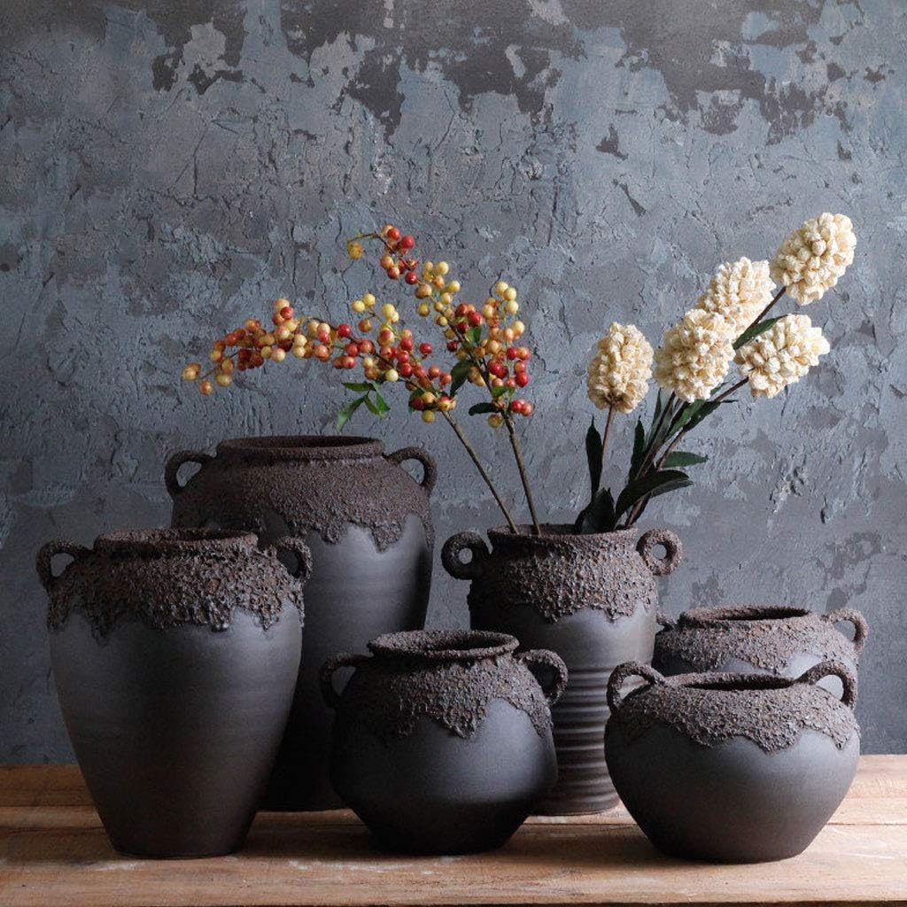 品番 t-0371 九谷赤絵 掛花 花器 花瓶 古陶磁器 桜 アンティーク