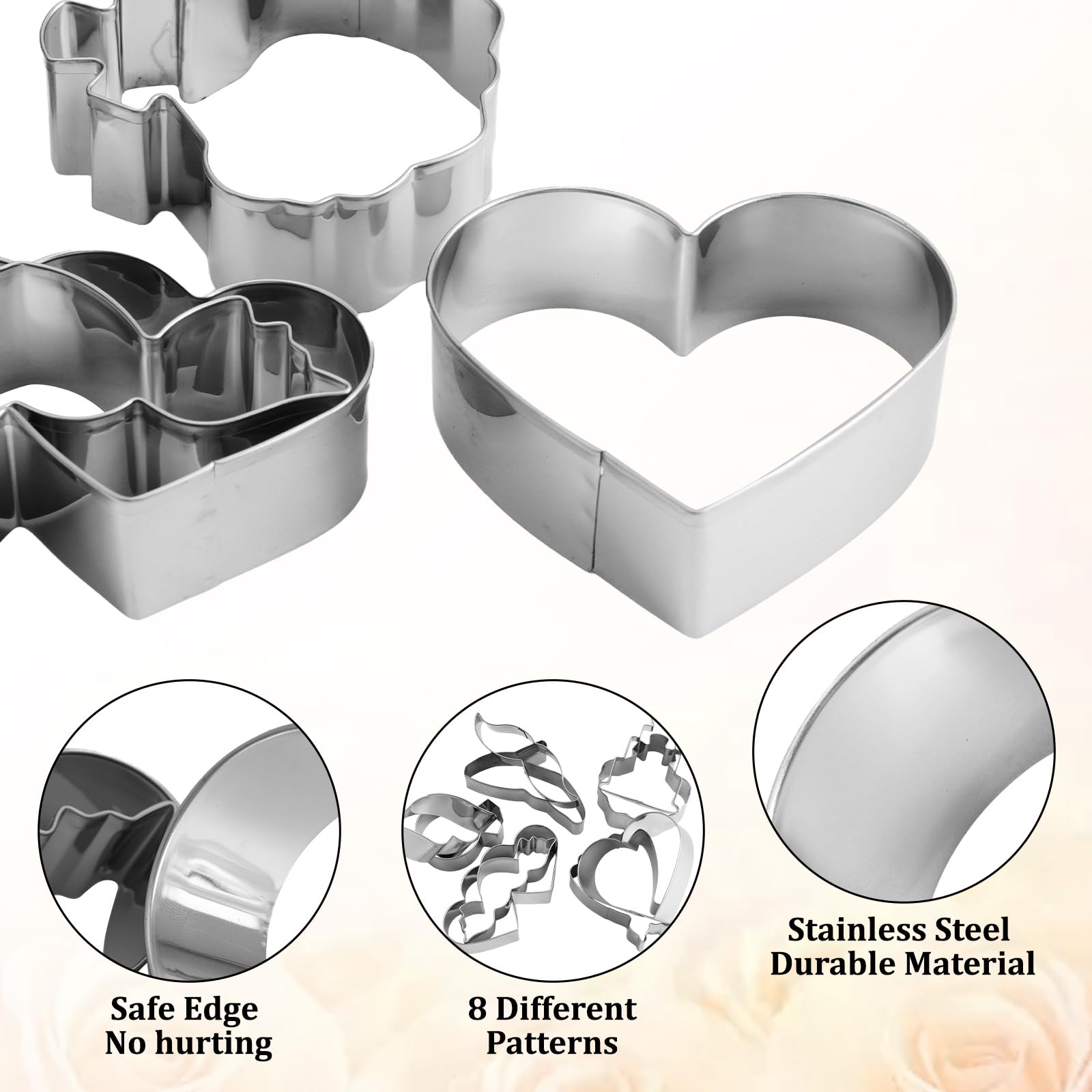 Stampino Per Biscotti In Acciaio Inox A Forma Di Ombrello, 7,5x7x2 Cm, Per Biscotti, Fondente, Pancake, Fimo, Per Feste A Tema Pioggia