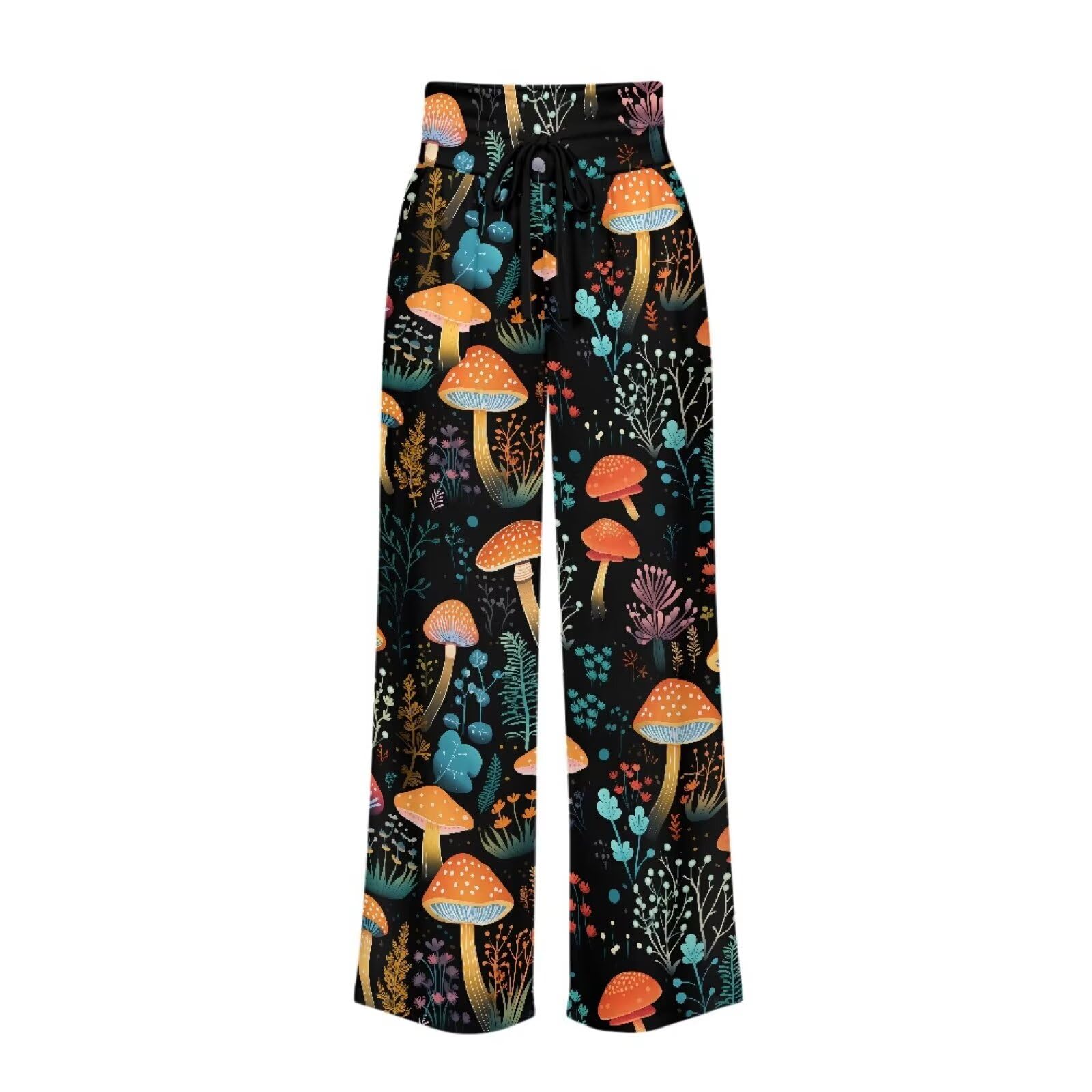 Womens High Waist Wide Leg Dress Pants Elegant Work Trousers