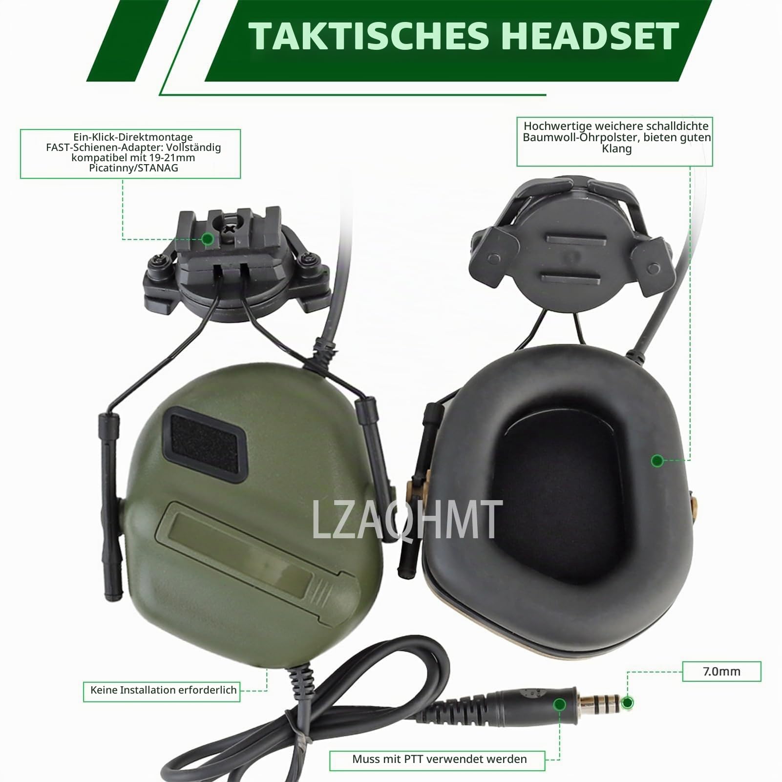 4-in-1 Verbesserter Taktischer Airsoft-Helm mit Schnellverstellung