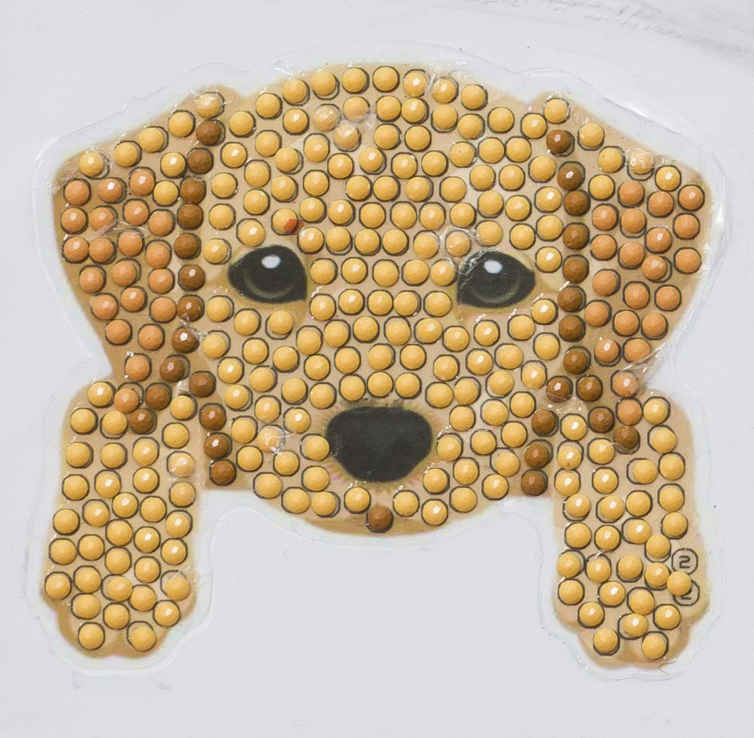 CRYSTAL ARTDog Crystal Art DIY Motif Sticker Kit 9x9cm