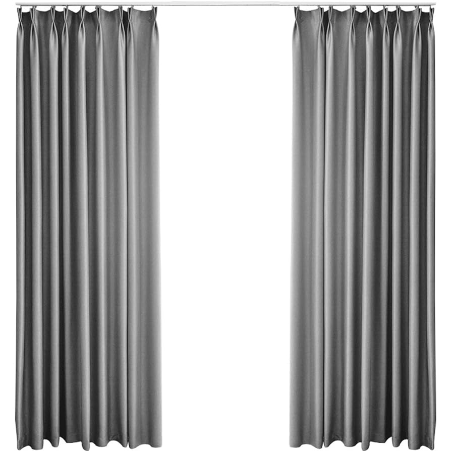 Amazon｜カーテン A2.0*2.7*2 レースカーテン2枚+遮光カーテン2