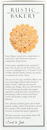 Rustic Bakery, Cookie Shortbread, 4 Ounce