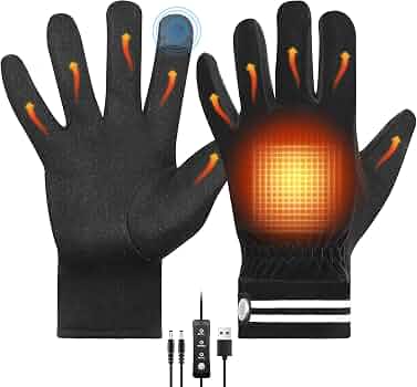 Guanti Riscaldanti USB Axrye - Impermeabili Con 3 Livelli Di Calore Per Moto E Sport