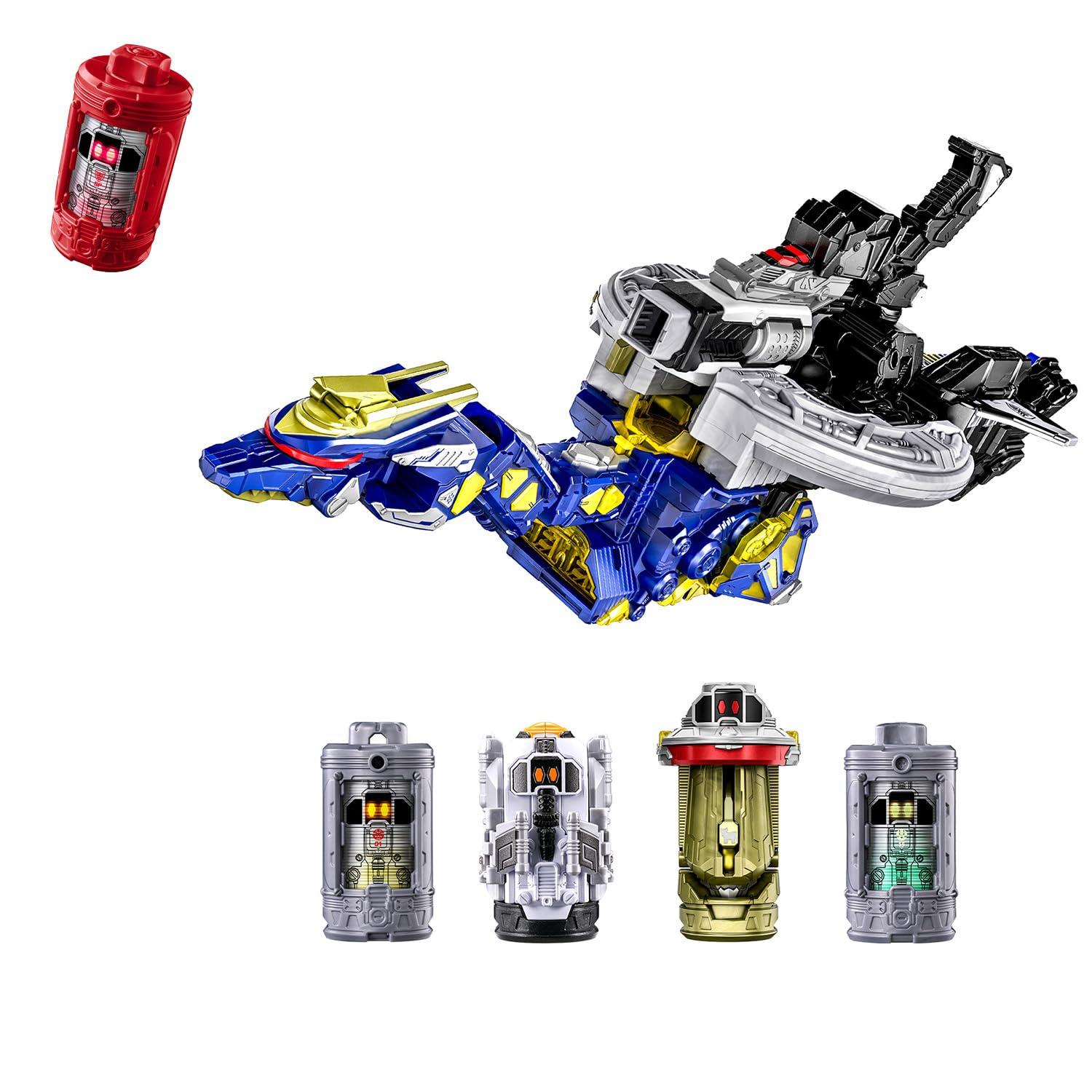 [BANDAI] [バンダイ 超宇宙刑事ギャバン インフィニティ DXギャバリオントリガー＆ギャバリオンドルネードセット（特典：『エモルギア 超次元エモルギー ギャバン・インフィニティ』付き） - 1