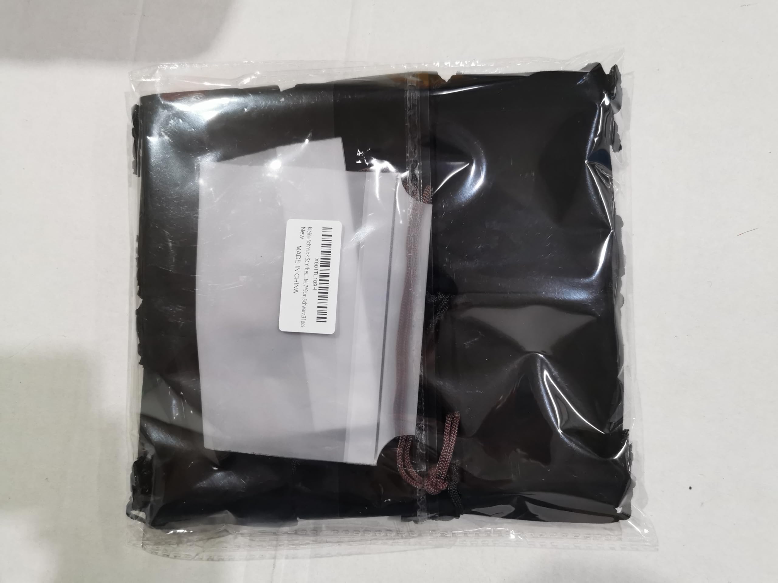 Sacchetti Velluto Per Gioielli 31 Pezzi - Con Cordoncino, Nero, Ideali Per Regali E Bomboniere - Foto 8