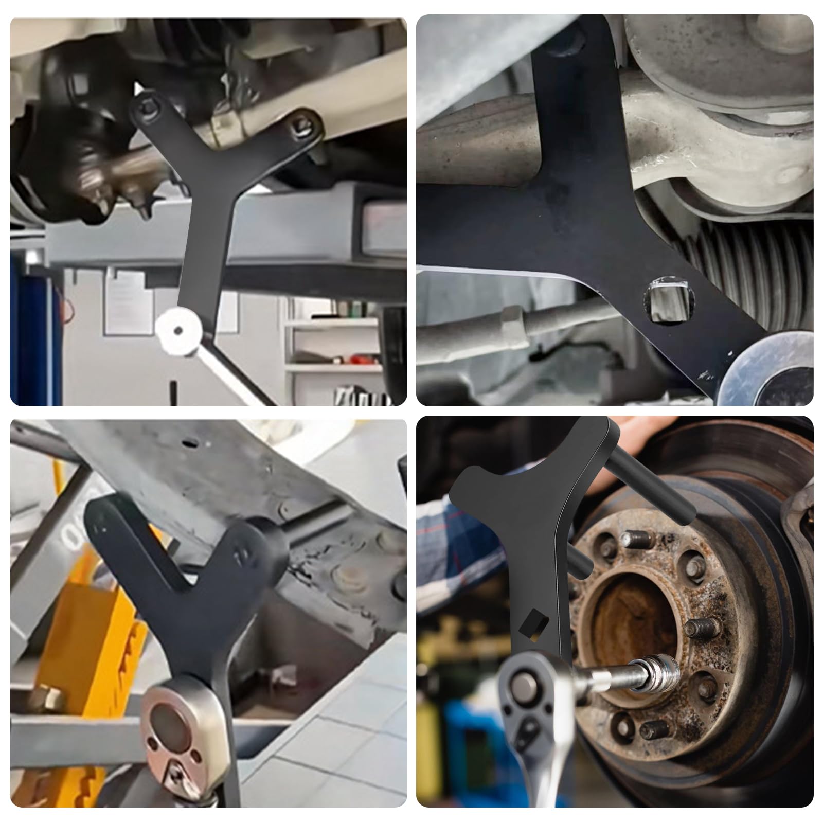 Attrezzo per braccio oscillante, automotive Lower Control Arm Ball Joint Removal Tool per la rimozione del braccio oscillante, strumento automotive, asse posteriore, boccole per braccio trasversale