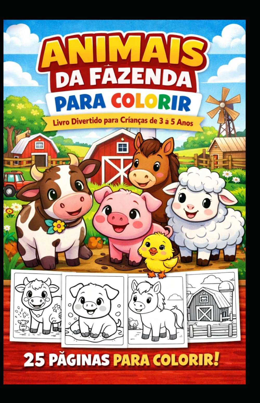 Livro para colorir: animais