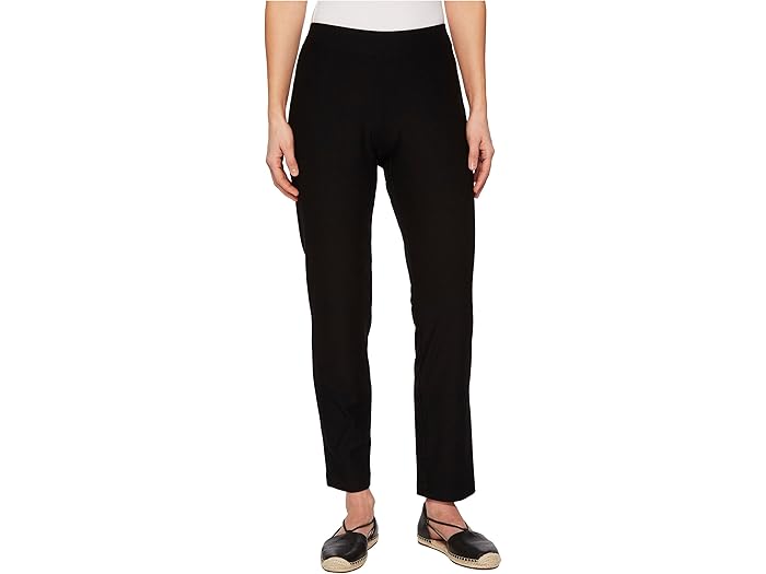 stretch crepe slim ankle pants eileen fisher