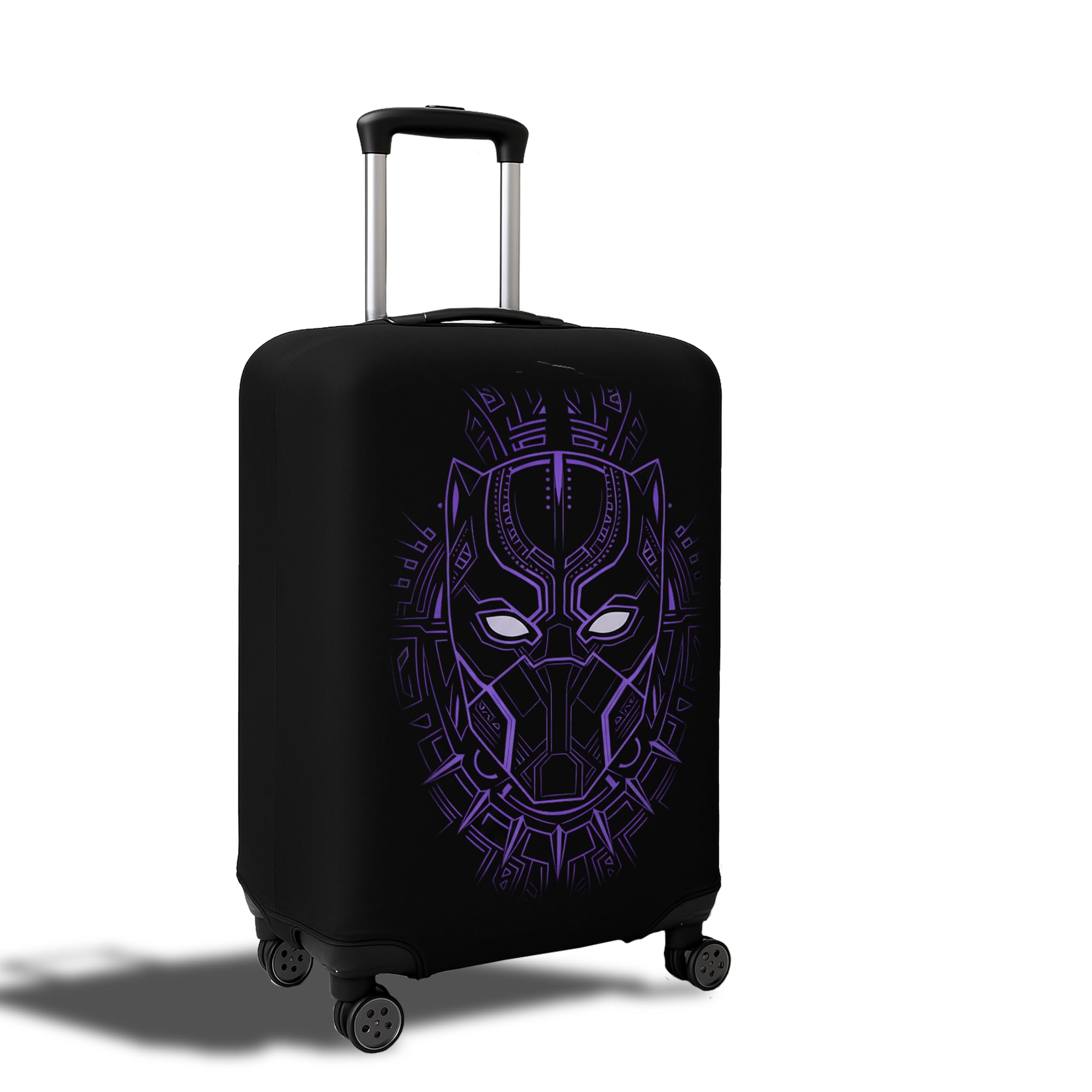 Spendex Polyester Protective Luggage Cover | Hard Luggage Trolley Bag Cover | Washable | Dust Proof | Stretchable | L - 28 inch | Vibranium Stealthh