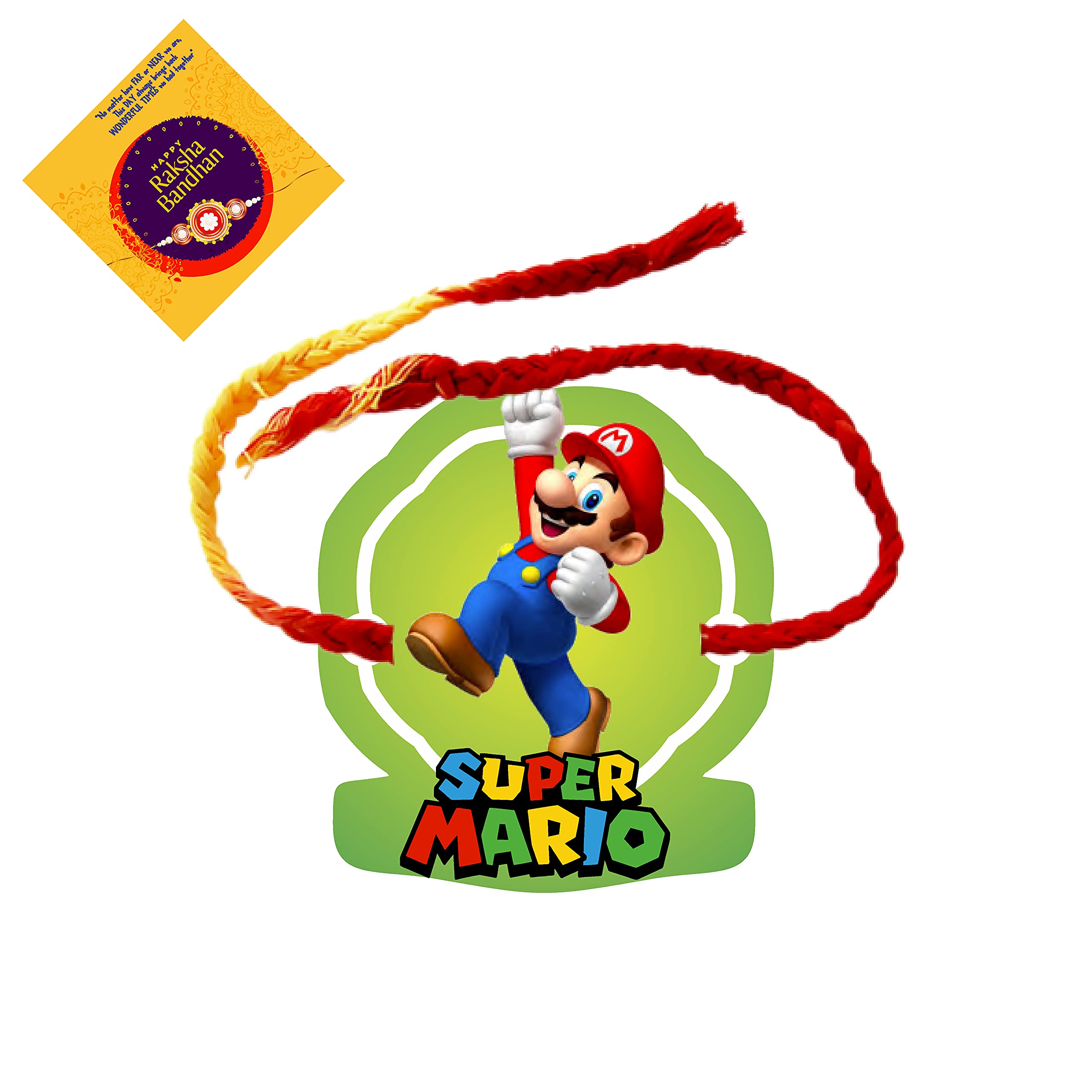 Beingelegant - Fridge Magnet Combo Rakhi Series - Rakhi Cum Fridge Magnet for Chota Bhai/Brother/Magnetc Rakhi for Brother/Kids/Children