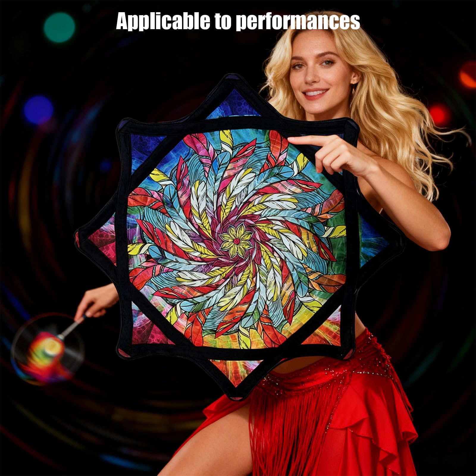 Dapo - Accesorios portátiles resistentes al desgarro, listos para viajes, para espectáculos, práctica, interior y exterior, entretenimiento