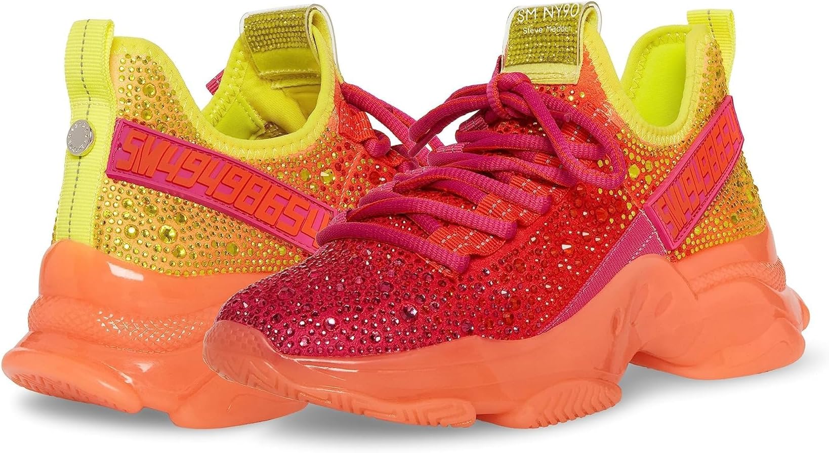 Women's Maxima Fashion Sneaker, Casual Lace-Up Shoes for Every Day Wear