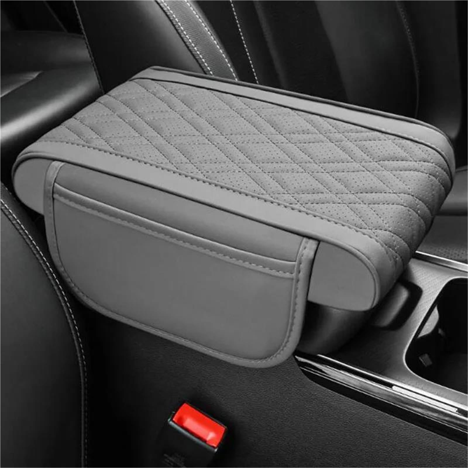 Copri Bracciolo Auto Universel Imbottitura Bracciolo Auto | Rivestimento Del Bracciolo Centrale In Pelle Resistente, Rivestimento Morbido E Resistente All'usura HIMIUSIKTC