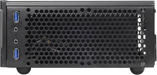 Miniatura 13 de Silverstone Milo 5 cuerpo de acero Tek acrílico panel frontal para mini-Itx Media Center/HTPC casos ML05B