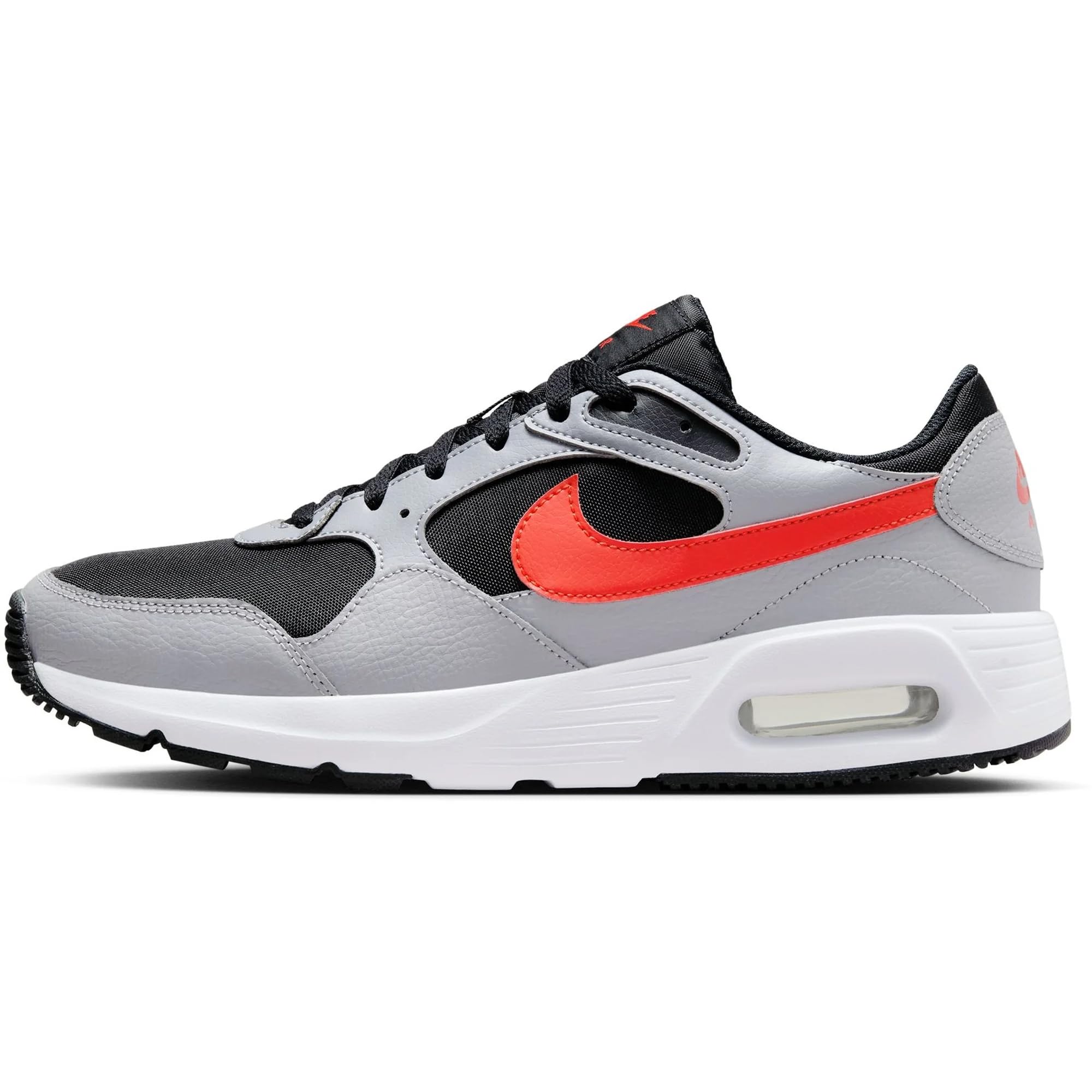 Nike AIR MAX SC mens LACED SHOES 40 EU Black/Picante Red