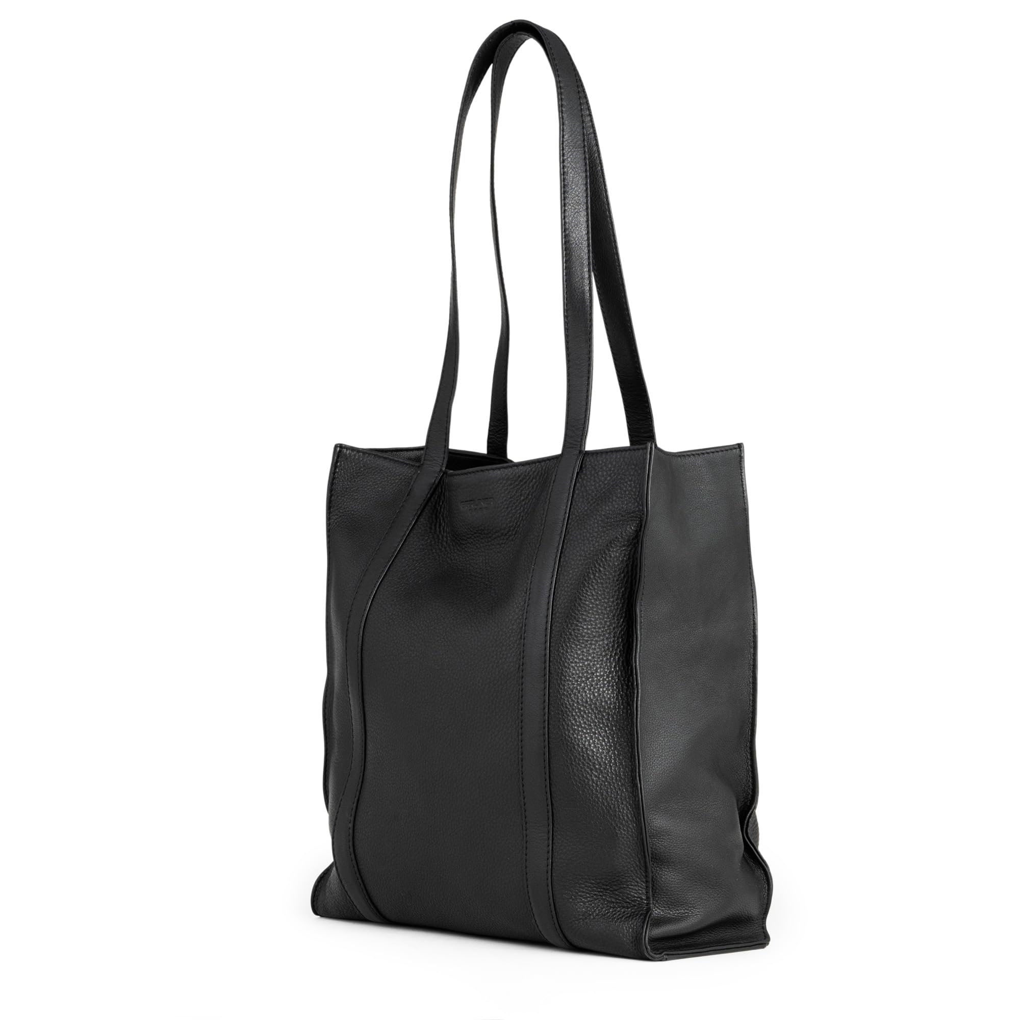 BERLINER BAGS Premium Genuine Leather Tote Bag Kira, Shoulder Bag, Hobo Bag for Women - Black