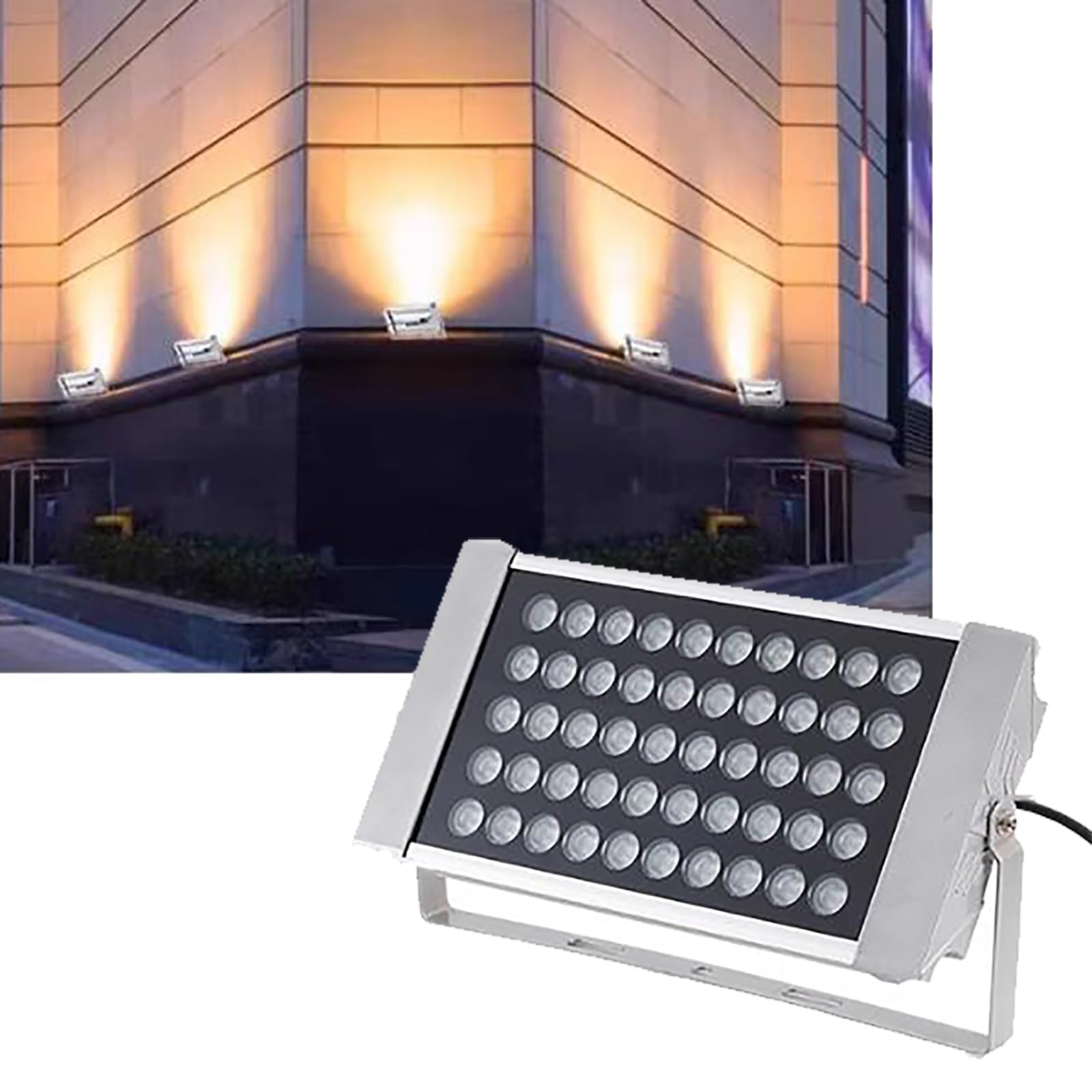 Reflektory LED do krajobrazu, zewnętrzne oświetlenie podłogowe, obrotowe 220 V AC, wodoszczelne, IP67, do ogrodu, na podwórko, dekoracja drzewa, łatwa instalacja (czerwony, 1