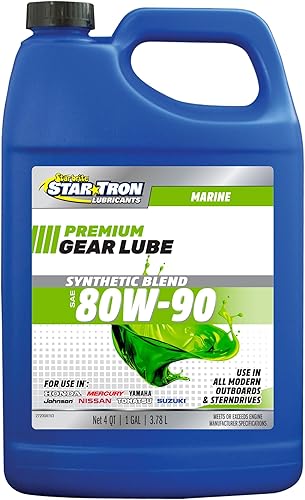 STAR BRITE PRO-Star Super Premium 80W-90 Unidad inferior lubricante para engranajes Mezcla sintética para todas las unidades fuera de borda y popa