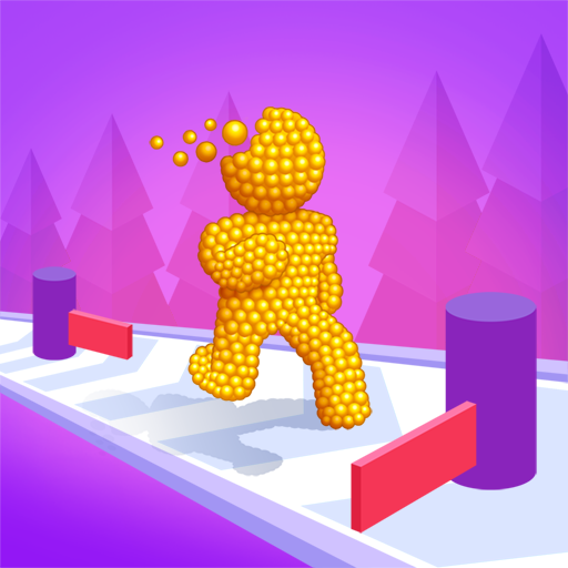 Bubble Man: Grow, dodge, and reach the finish Line