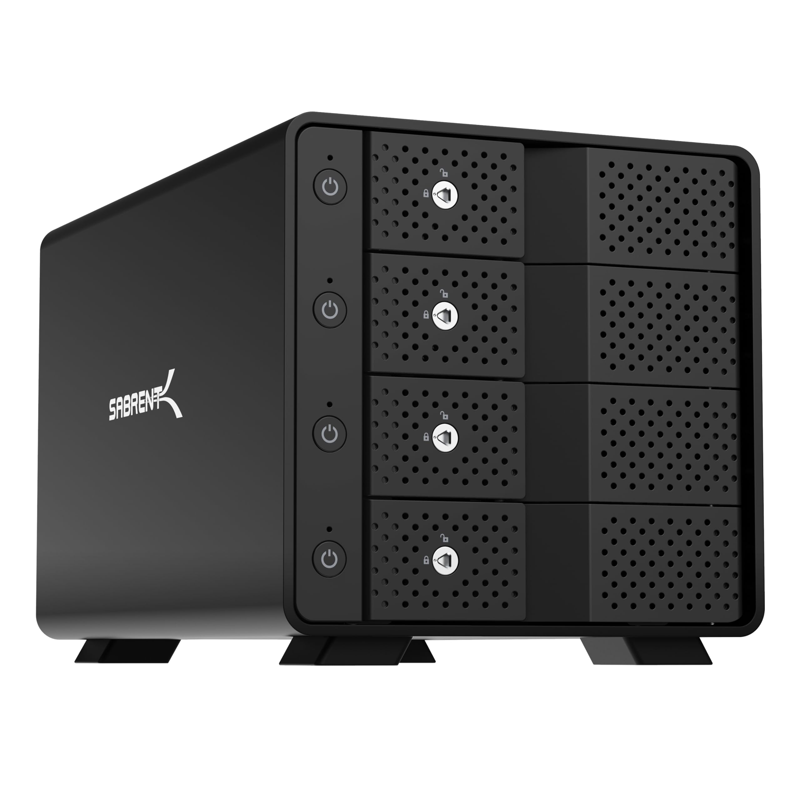 SABRENT 2 Bay USB A Festplatten Dockingstation - 2,5 3,5 Zoll SATA SSD HDD Docking Station 5Gbps - Dock mit Offline Festplatte Klonen [10 TB Support] (EC-HD2B)