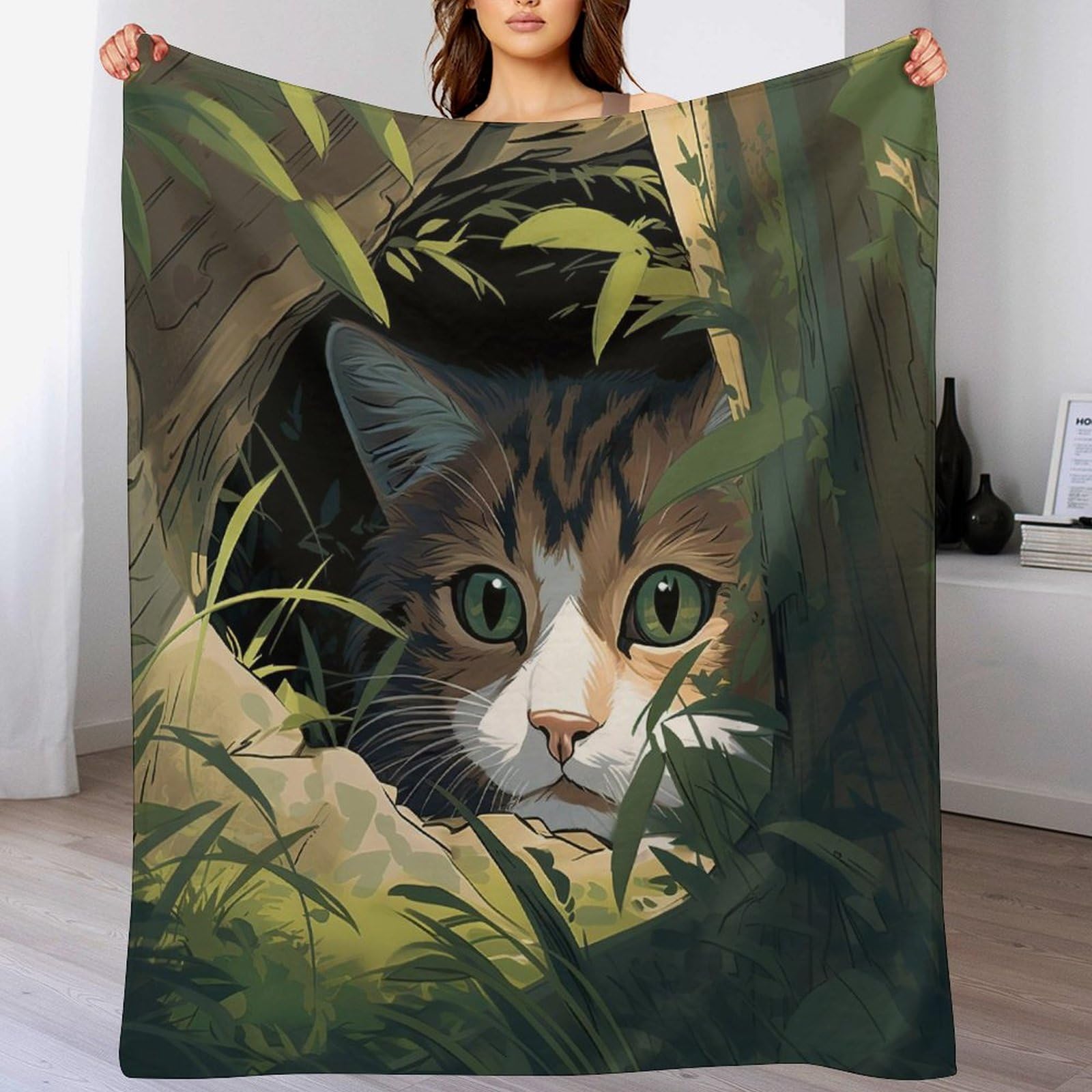 Manta mullida de franela de 100x130 cm que no pierde suavidad