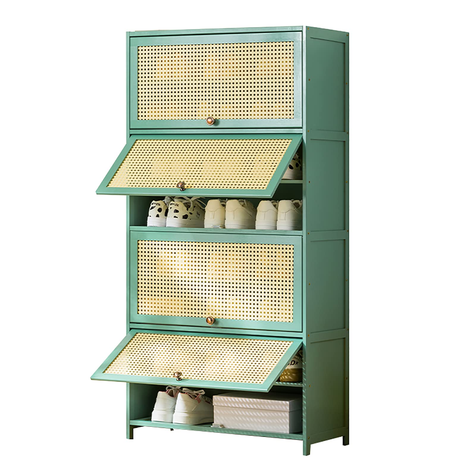 Armoire de rangement à chaussures d'entrée moderne pour la famille
