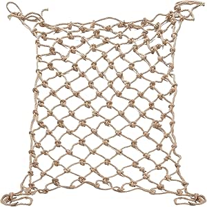 Jute Hemp Rope Net (3ftx6ft), Heavy Duty Natural Climbing - Import It All - View #8